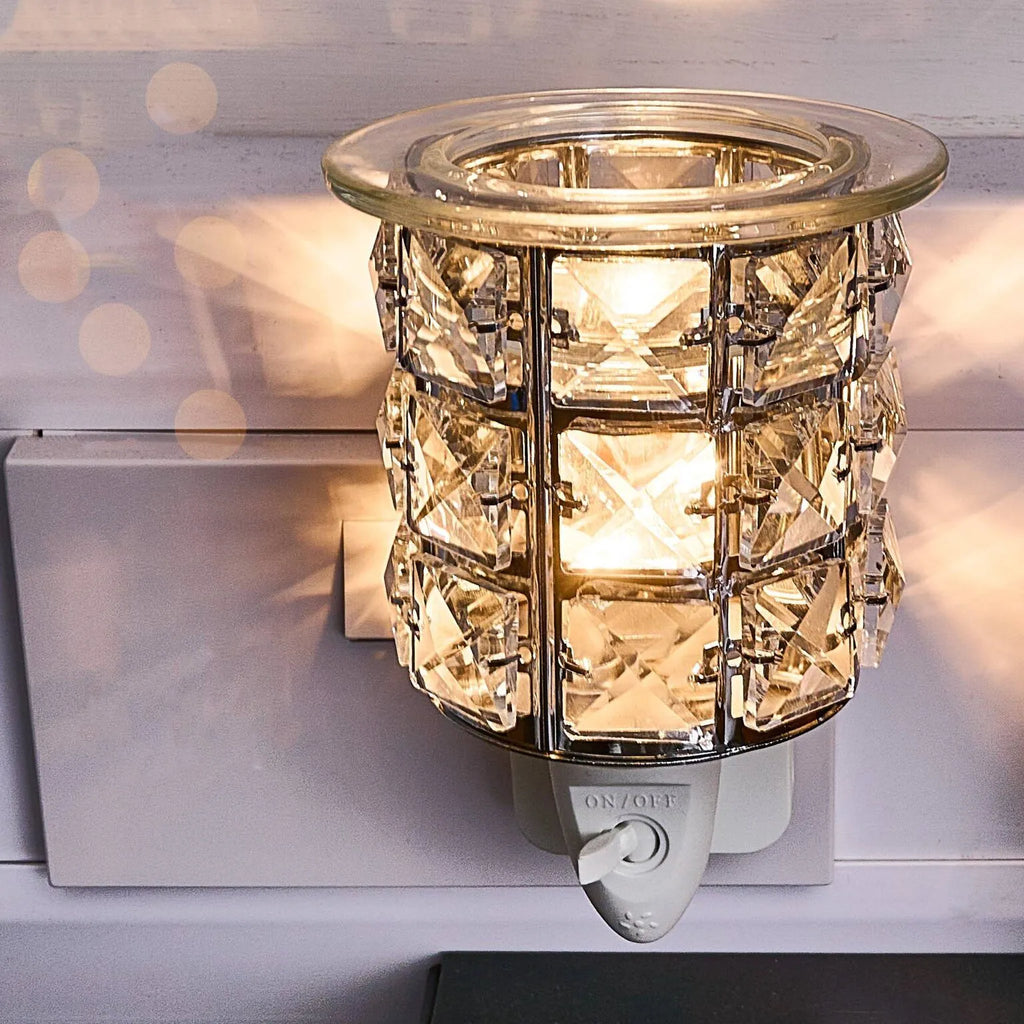 Square Crystal Wax Warmer Plug In
