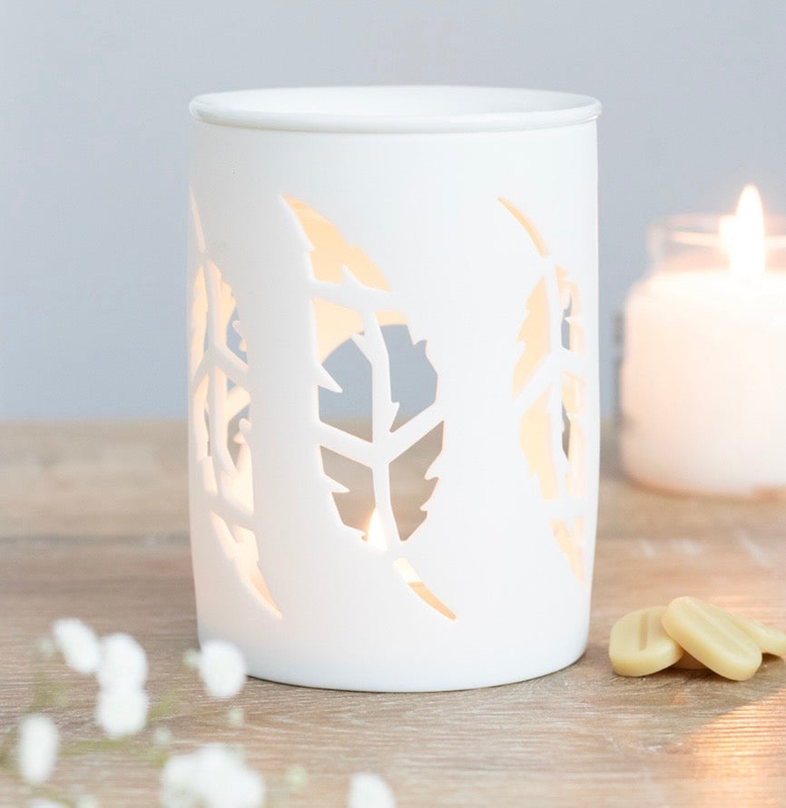 Feather Cut Out Tealight Burner